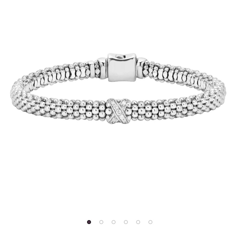 LAGOS Caviar  Diamond X  Bracelet  *authentic*